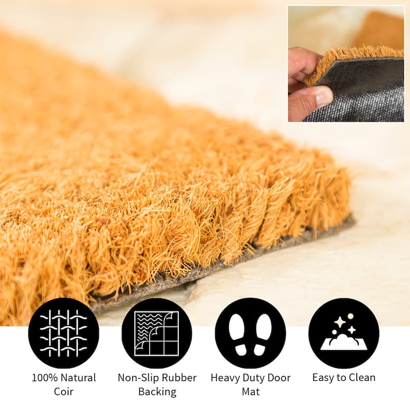 Tree Of Life Coir Door Mat