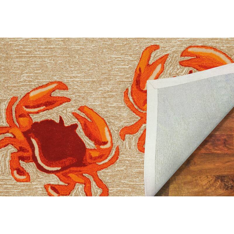 Liora Manne Frontporch Crabs Indoor/Outdoor Mat