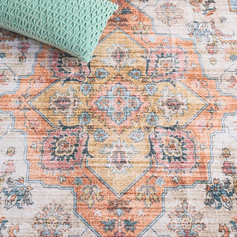 SAFAVIEH Arizona Bronte Machine Washable & Slip Resistant Rug