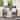 Gymojoy Outdoor High-back Wicker Loveseat Sofa For Home Garden