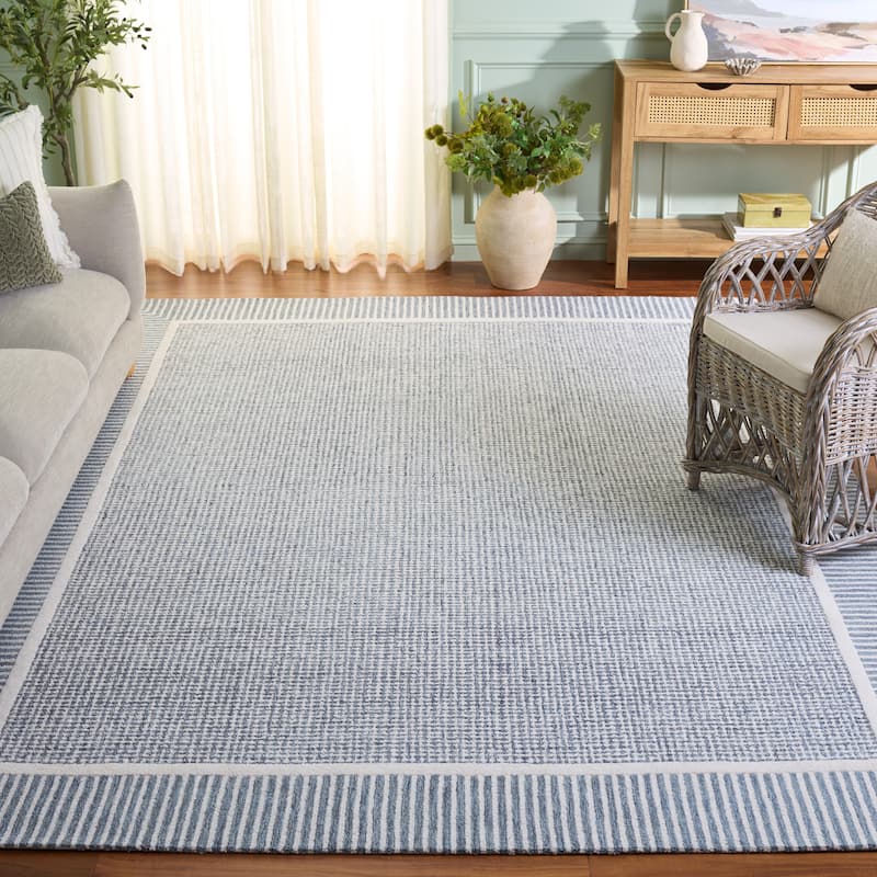 SAFAVIEH Handmade Pine Nata Modern Wool Rug