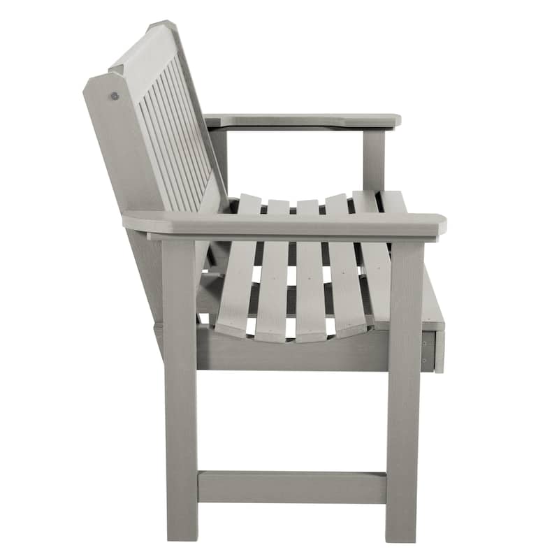 HIGHWOOD Lehigh 4-foot Eco-friendly Synthetic Wood Garden Bench