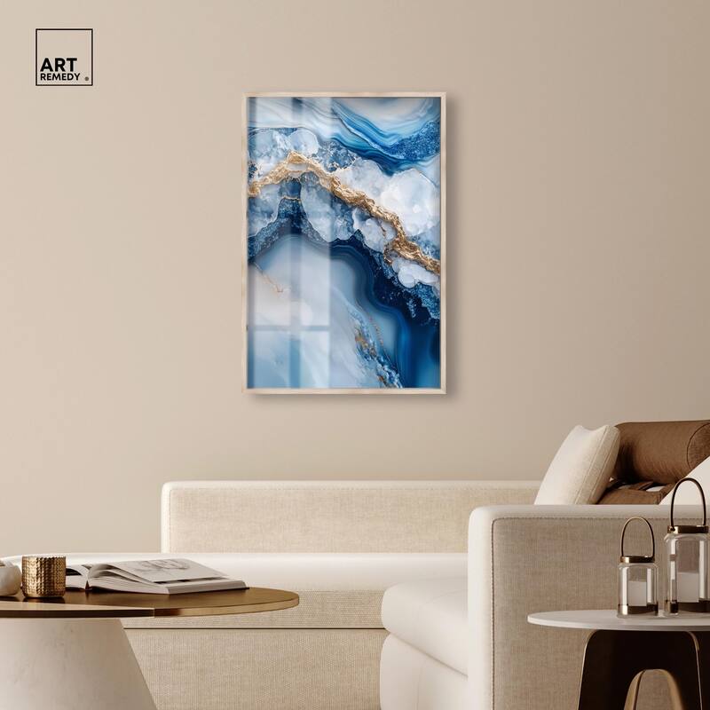 Molten Topaz II Shadowbox by Art Remedy