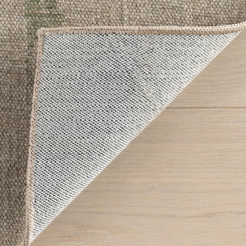 Nate Berkus Flora Soft Floral Washable Area Rug