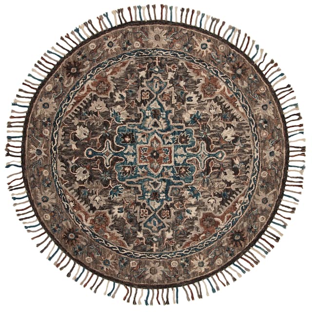 SAFAVIEH Handmade Aspen Lilian Boho Tribal Wool Rug
