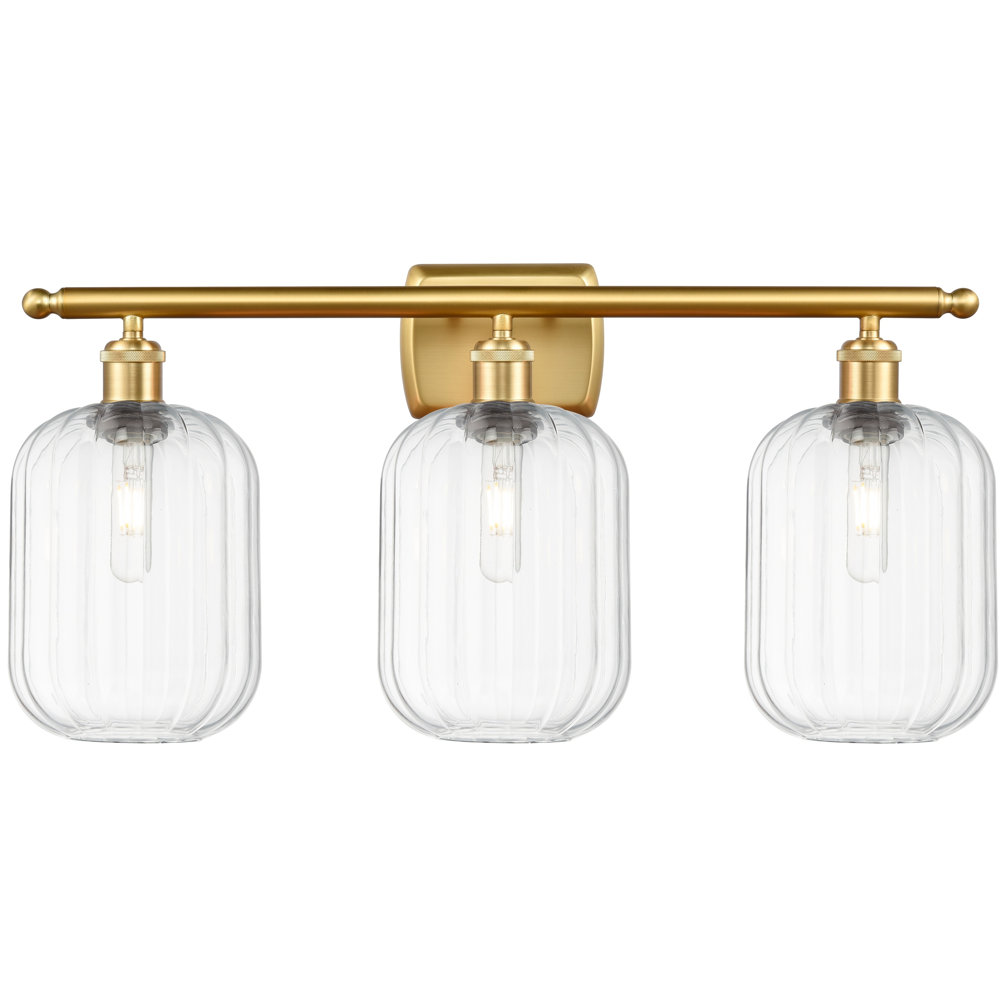 Innovations Lighting Endless Possibilities Ballston - Preston - 3 Light 27" Jar Shade Bath Vanity Light