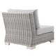 preview thumbnail 5 of 41, Conway Outdoor Patio Wicker Rattan 5-Piece Sectional Sofa Furniture Set