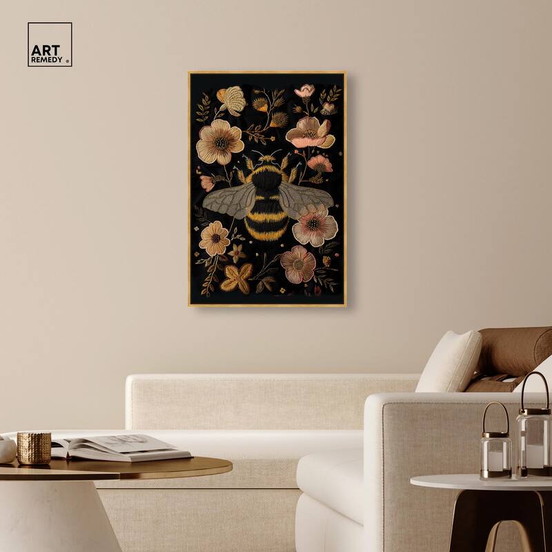 Honeyed Herald II Canvas by Art Remedy