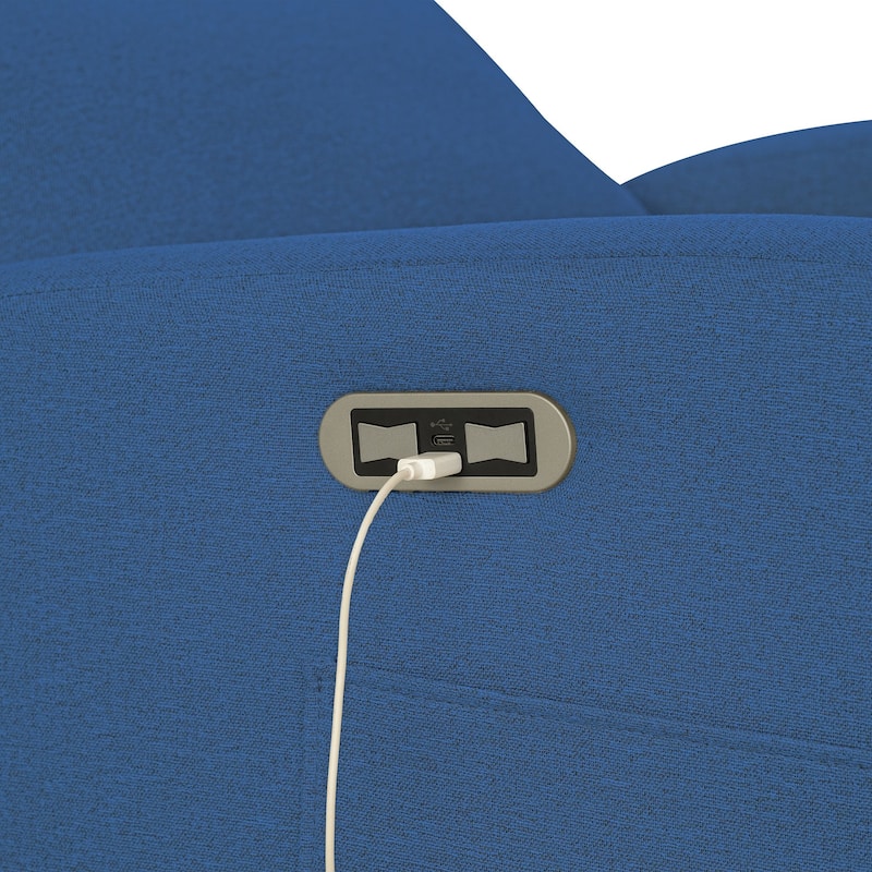 INK+IVY Dakota Power Recliner 3-in-1 with Swivel, Glider, USB Ports