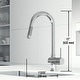 preview thumbnail 5 of 12, VIGO Gramercy 17" H Single Handle Pull-Down Spout Kitchen Faucet with Touchless Sensor