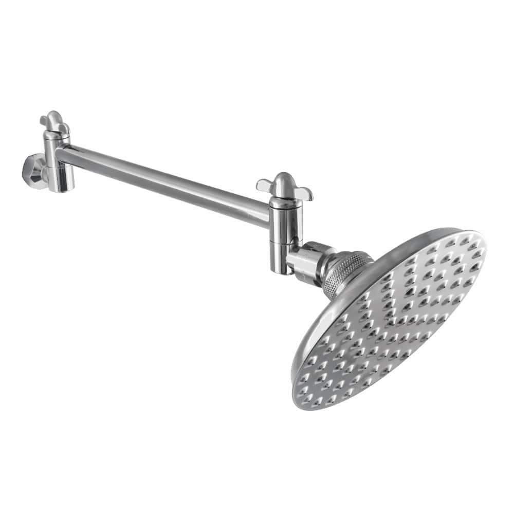 Kingston Brass Victorian 5-1/4 Inch OD Showerhead with 10-Inch Shower Arm