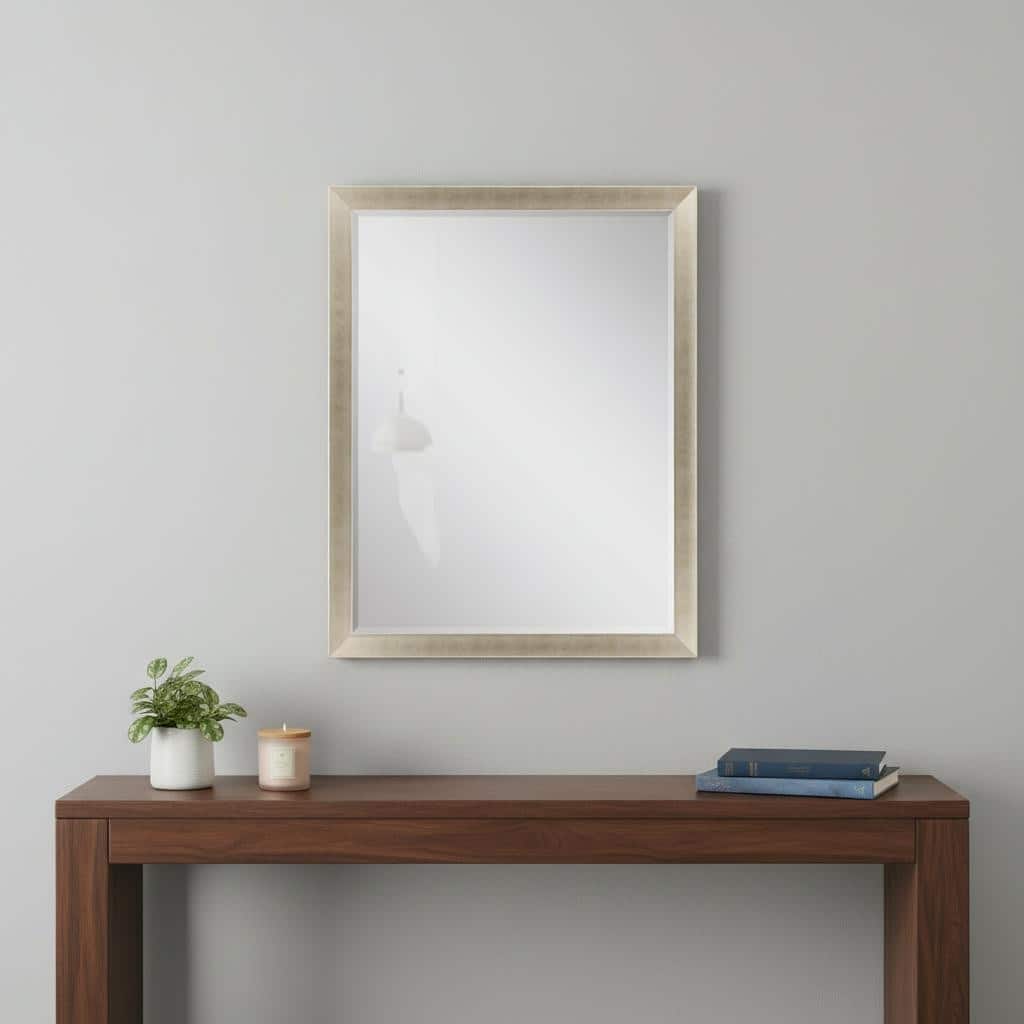 HomeRoots 45" Gold Accent Mirror - 35.00 in. x 45.00 in. x 2.00 in.