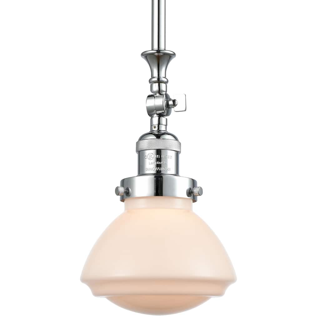 Innovations Lighting Olean 7" Wide Mini Rod Hung Adjustable Pendant