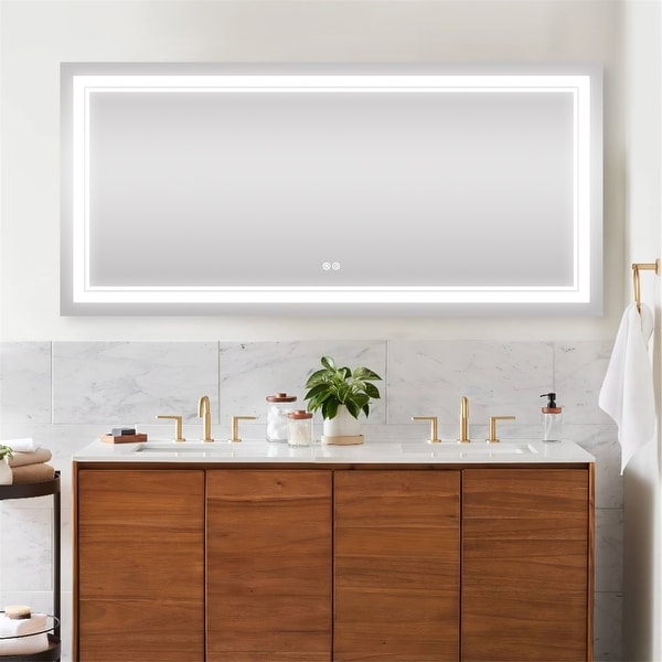 Bed bath and beyond on sale vanity mirror with lights
