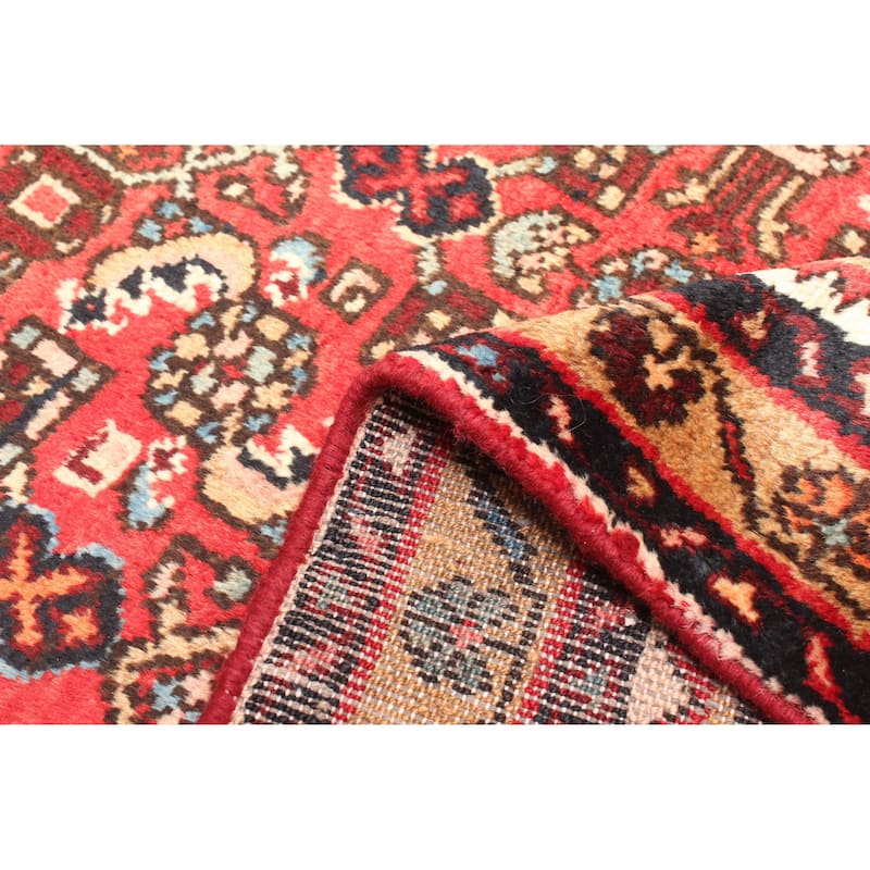 ECARPETGALLERY Hand-knotted Andelz Red Wool Rug - 2'7 x 10'10