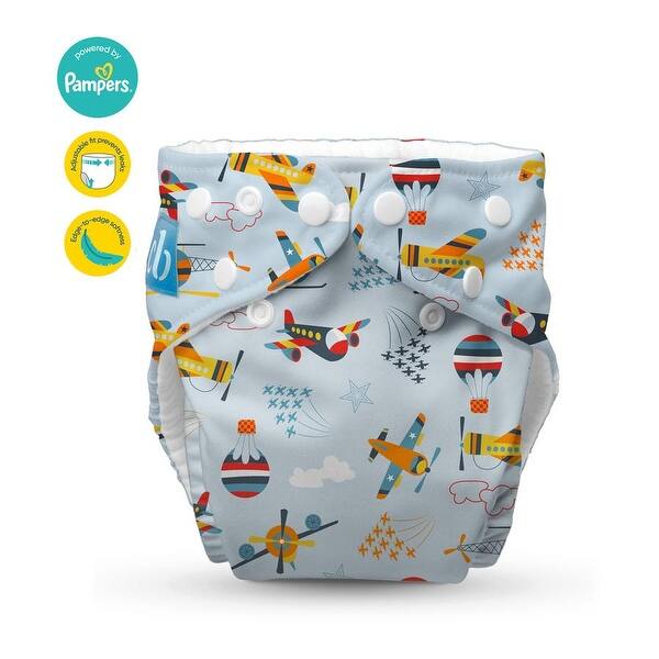 slide 2 of 36, 1 Pack - Reusable Cloth Diaper One Size - One Size Aviator