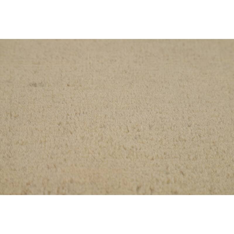 Gabbeh Modern Foyer Rug Hand-Knotted Wool Carpet - 2'8"x 4'2"