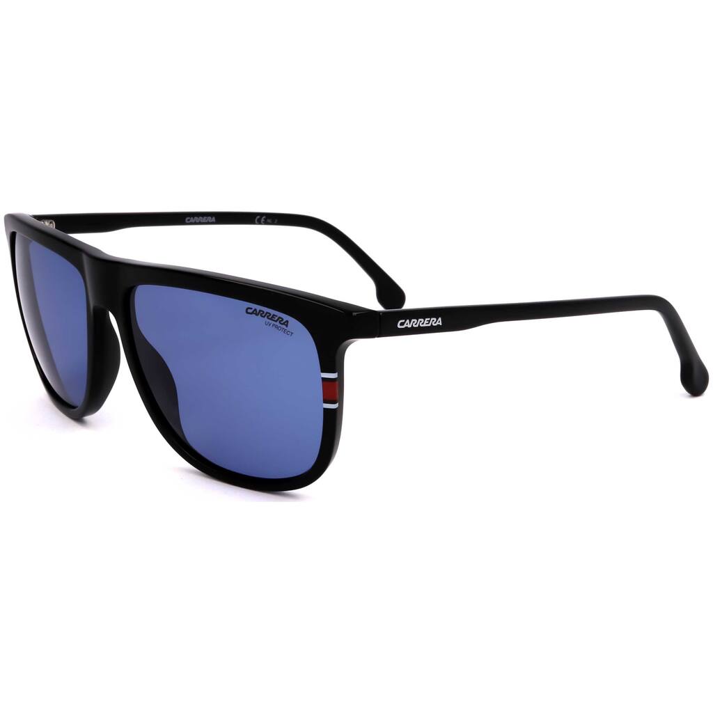 Carrera Men's 58mm Black Blue Sunglasses CA218-S-D51-KU