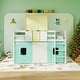 preview thumbnail 3 of 19, Twin Size Loft Bed Playhouse Bed Frame with Tower Tent and 3 Storage Pockets