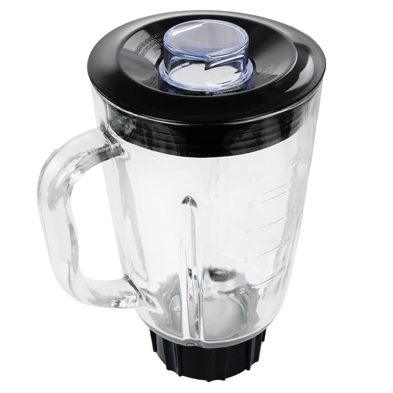 Better Chef 10 Speed 350 Watt Glass Jar Blender in Black