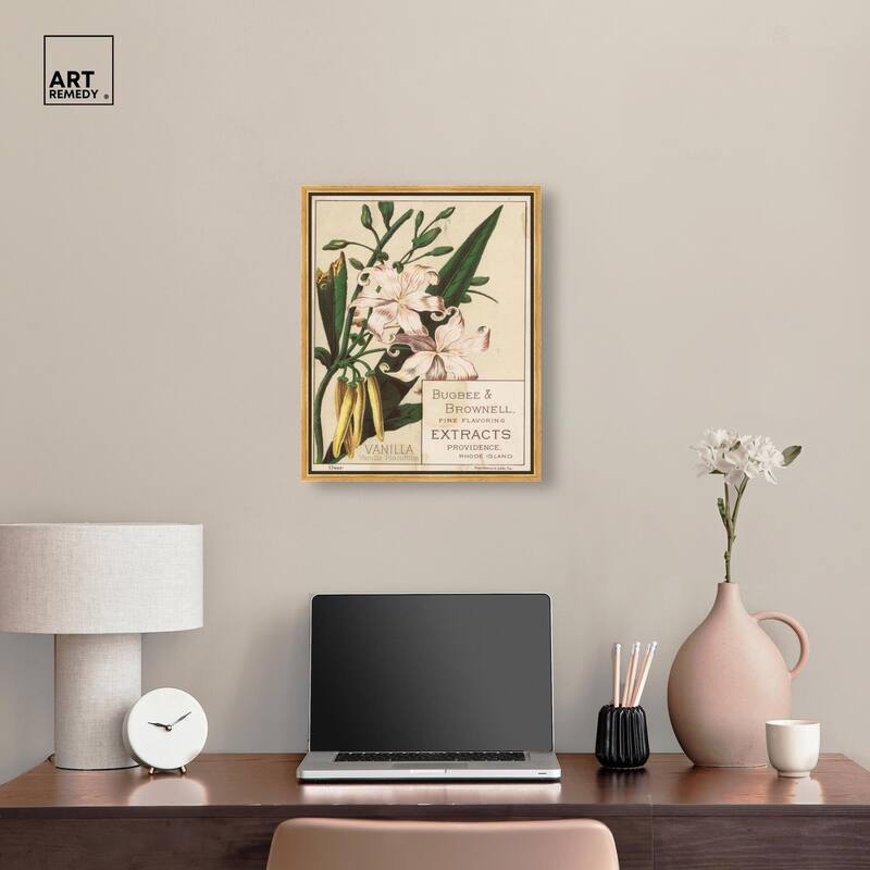 Vanilla Planifolia Canvas by Art Remedy