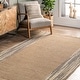 preview thumbnail 8 of 7, Nuloom Jada Casual Jute Tassel Area Rug