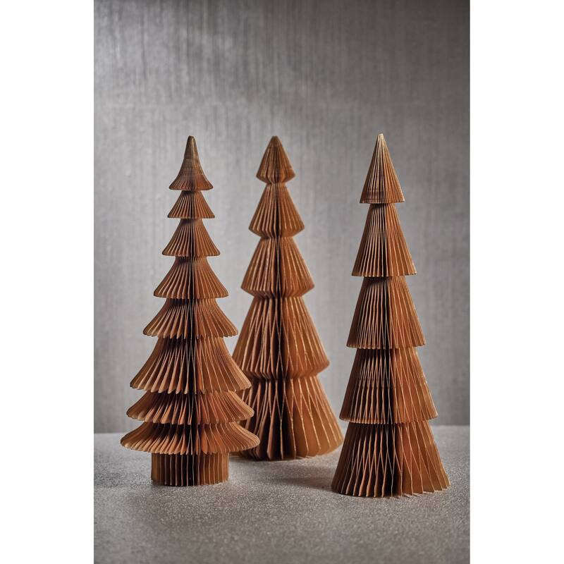 Miriam 24" Paper Decorative Verbier Trees, Set of 2