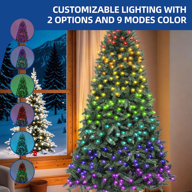 Moasis 6 Foot Christmas Tree with LED Light