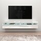 preview thumbnail 2 of 16, Strick & Bolton Mikli Modern Wall-mounted Floating TV Stand