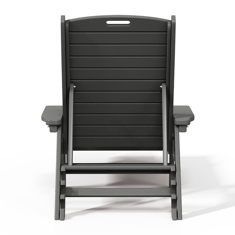 Laguna Hdpe All Weather Outdoor Patio Pool Reclining Chaise Lounge