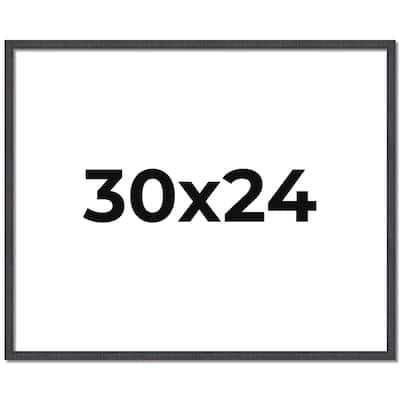 30x24 Frame Brown Picture Frame - Complete Modern Photo Frame Includes