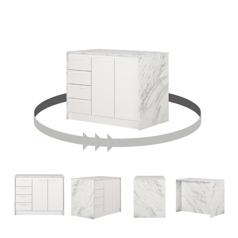 South Shore Myro Kitchen Island