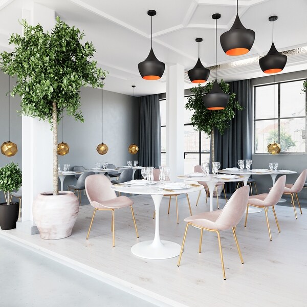 light pink dining chair
