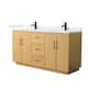 Option Light Oak / Carrara Cultured Marble Top / Matte