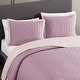 preview thumbnail 14 of 41, Bebejan 100% Cotton Sateen 3 Piece Textured Quilted Coverlet Set