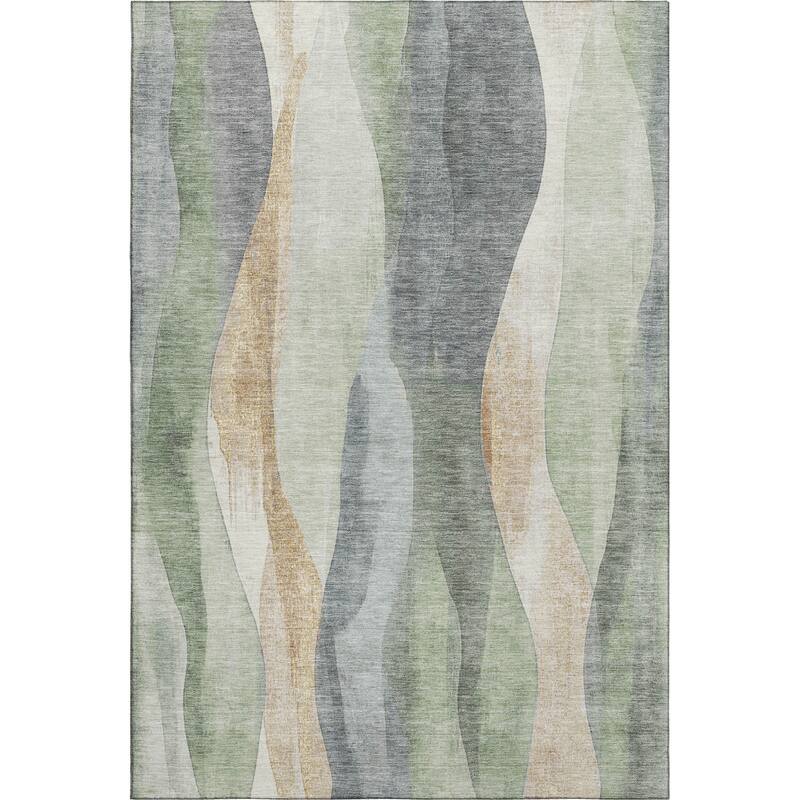 Premium Washable Super Soft Modern Stripe Mayfield Rug