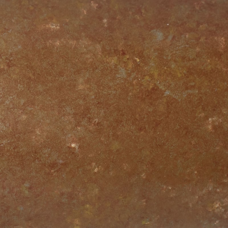 Justice Design Ambiance ADA Rust Patina Wide Wall Sconce
