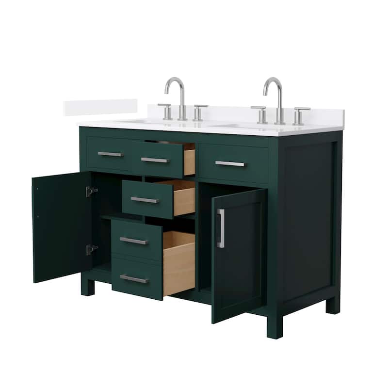 Wyndham Collection WCG2424-48D-QTZ-US3MXX Beckett 48" Free Standing