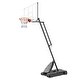 preview thumbnail 3 of 9, Adjustable Portable Basketball Hoop Set for Kids & Adults Indoor & Outdoor