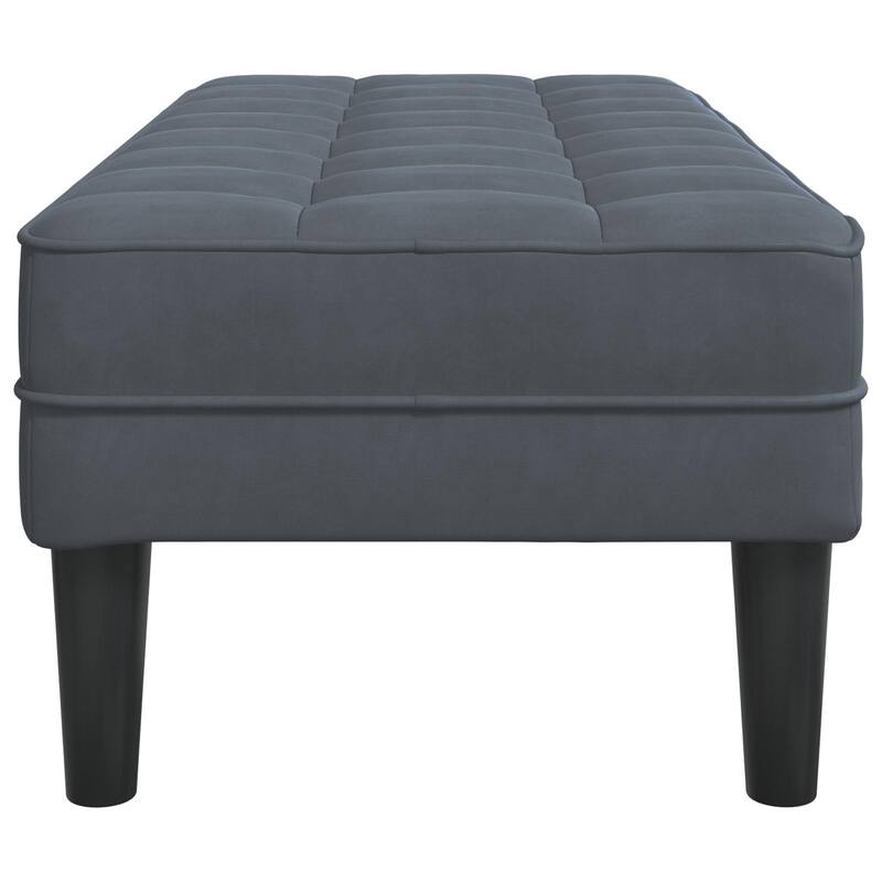 Handy Dual-Color Storage Bench - 44.5 x 22.4 x 15.4 in