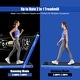 preview thumbnail 15 of 80, SuperFit 2.25HP 2 in 1 Folding Treadmill Remote Control W/ APP