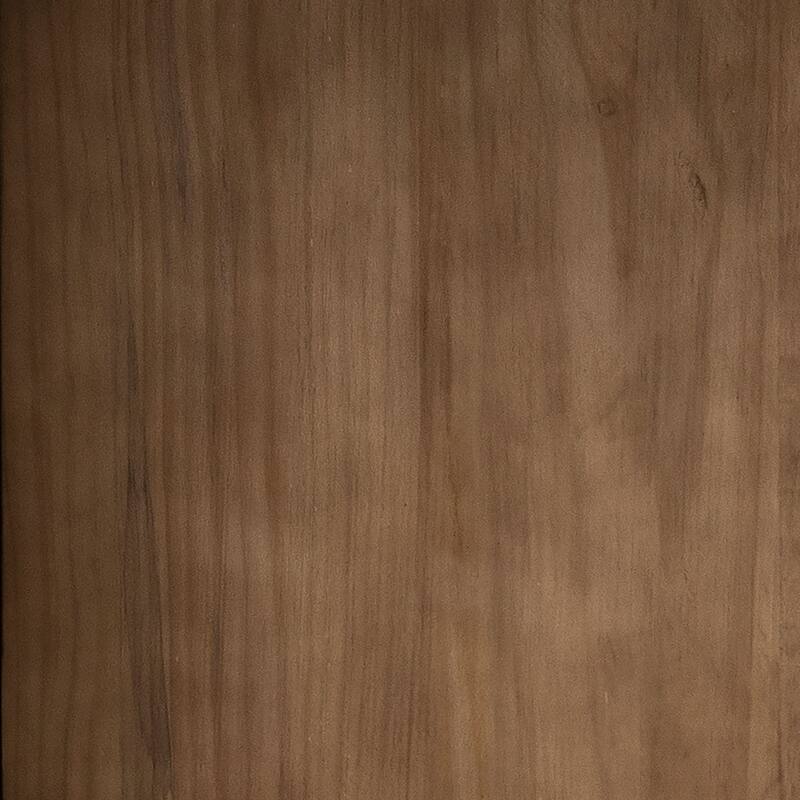 Landon Round Reclaimed Pine Natural Finish Dining Table with Cross Base