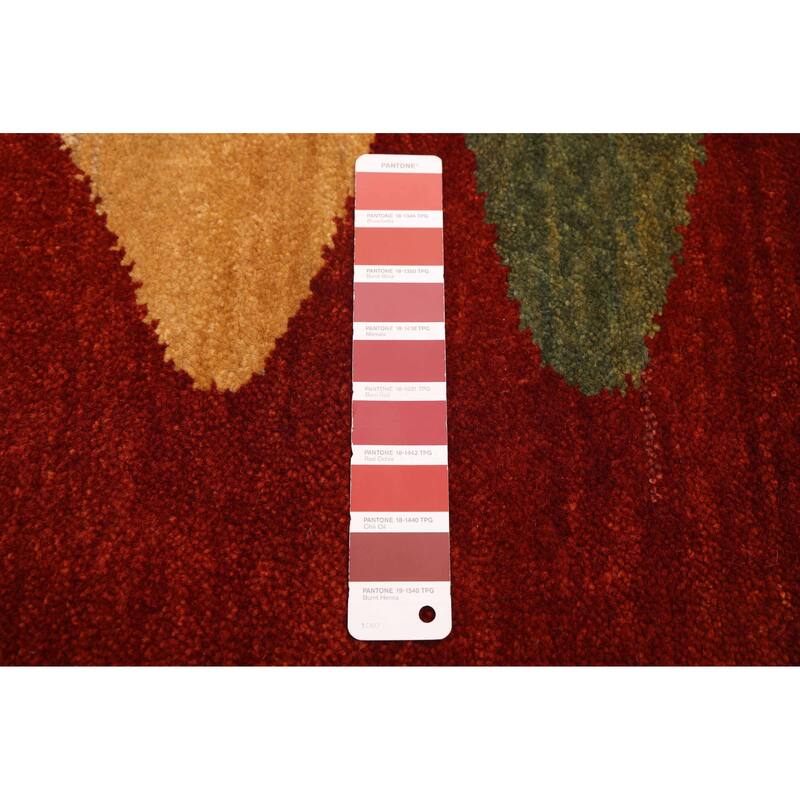 ECARPETGALLERY Hand-knotted Peshawar Ziegler Dark Copper Wool Rug - 5'1 x 7'0