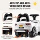 preview thumbnail 7 of 20, Plastic Ride on Push Car with Sit to Stand Toy and Music Steering Wheel Perfect Gift for Kids - 25.98 x 11.42 x 14.17 in