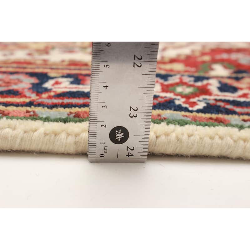 ECARPETGALLERY Hand-knotted Serapi Heritage Cream Wool Rug - 2'7 x 19'5