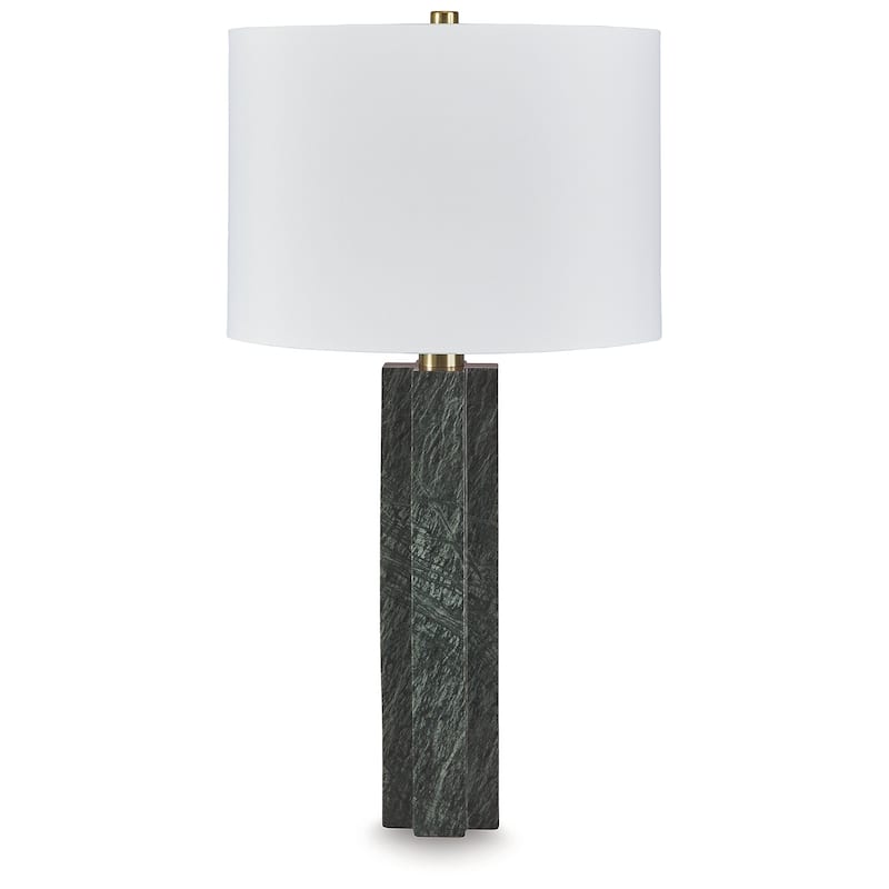 Signature Design by Ashley Keegan Green Table Lamp - 14.88" W x 14.88" D x 27.75" H