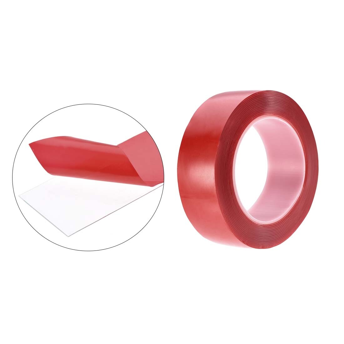 Double Sided Self Adhesive RED HEAVY DUTY ADHESIVE TAPE Screen Abs Part Repair 