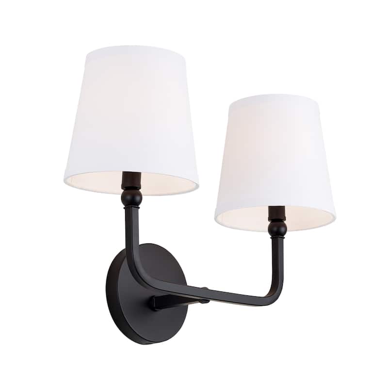 Dawson 2-light Brushed Nickel Bath/ Vanity Light