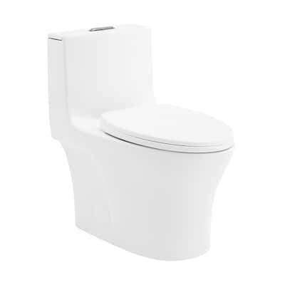 Neuilly Ii One Piece Elongated Toilet Dual Flush 1.1/1.6 Gpf - 28.75" x 15.35" 27.95"