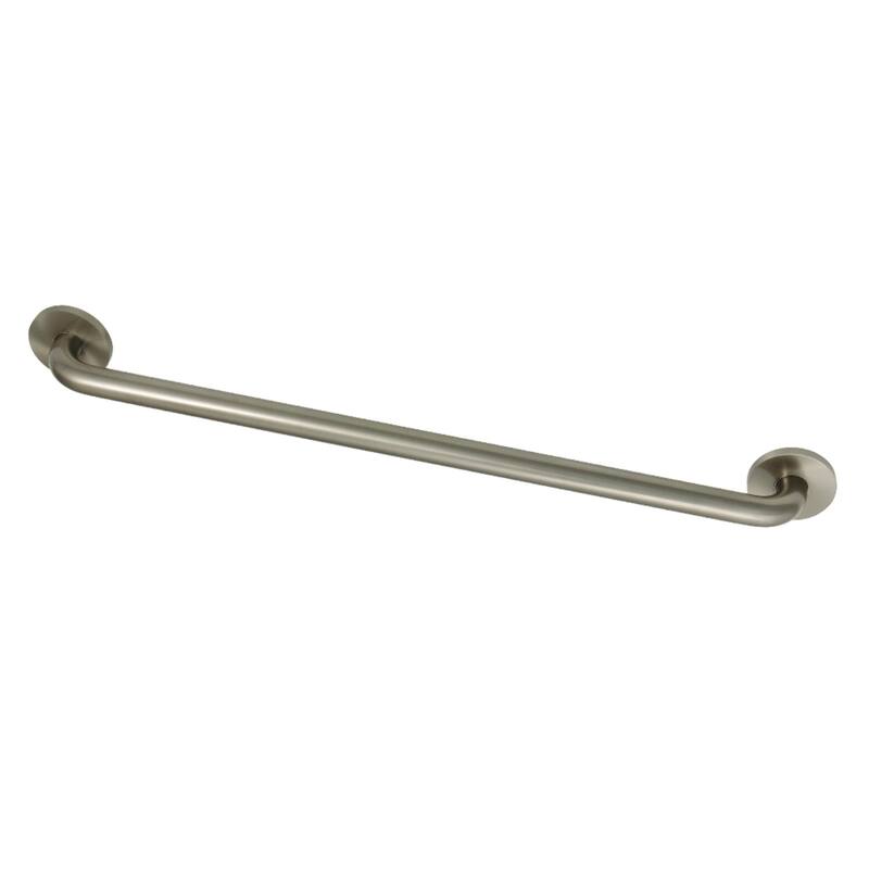 Kingston Brass Silver Sage 30-Inch X 1-1/4-Inch OD ADA Grab Bar - Brushed Nickel